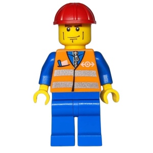 trn231G Oranje vest met veiligheidsstrepen gebruikt *0M0000