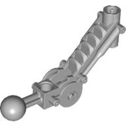 x240-86 Bionicle Ball Joint 5x7 arm 90 graden grijs, licht (blauwachtig) NIEUW *0D000
