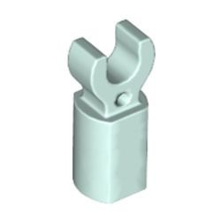 11090-152 Staafhouder met clip aqua, licht NIEUW *0W001