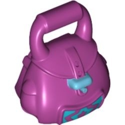 11245pb01-71 Schooltas met ster magenta NIEUW *0M0000