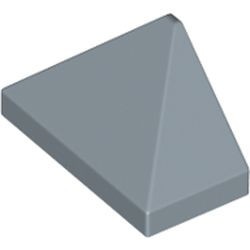 15571-55 DakNOK 45 graden 2x1 driekantig NOPHOUDER blauw, zandkleurig NIEUW *1B184