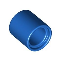 18654-7 Technic, Pin koppelaar ** LENGTE 1 ** Rond blauw NIEUW *1A070