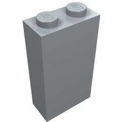 22886-86 Steen 1x2x3 grijs, licht (blauwachtig) NIEUW *5K0000
