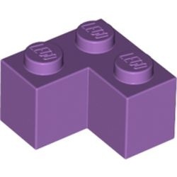 2357-157 Steen 2x2 hoek lavender, midden NIEUW *1B009