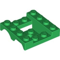 24151-6 Auto spatbord 4x4x1 1/3 groen NIEUW *3D000
