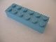 2456-72 Steen 2x6 blauw, Maersk NIEUW *5K0000
