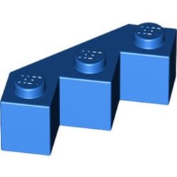 2462-7 Steen 3x3 facet blauw NIEUW *1B015