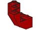 2464-5 Steen 3x3x2 bodem rood gebruikt *