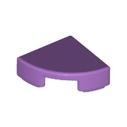 25269-157 Tegel 1/4 rond lavender, midden NIEUW *5A078