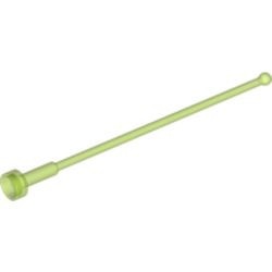 2569-108 Antenne 1x8 noppen hoog transparant heldergroen NIEUW *1B053