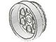 2695-1G Wiel 30x13mm (13x24 ModelTeam) wit gebruikt * - Img 2