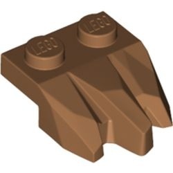 27261-150 Platte plaat 1x2 met drie klauwen caramel, midden NIEUW *5C019