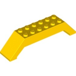 30180-3 Dakpan 45 graden dubbel 10x2x2 (2xknik) geel NIEUW *1L000