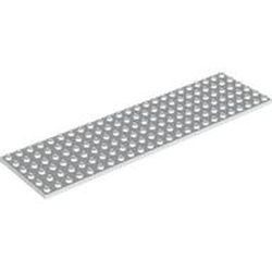 3026-1G Platte plaat 6x24 wit gebruikt *1A047