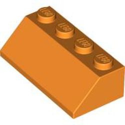 3037-4 Dakpan 45 graden 4x2 oranje NIEUW *1B154