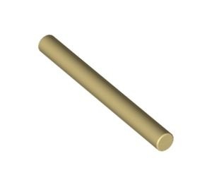 30374-2 Paal lengte 4 noppen crème NIEUW *1B055