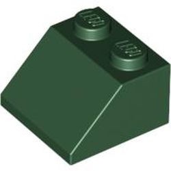 3039-80G Dakpan 45 graden 2x2 groen, donker NIEUW *1B135
