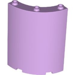 30562-154 Paneel 4x4x6 kwartrond lavender, licht NIEUW *5D0000