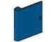 3195-7G Deur 1x5x4 links (dicht) blauw gebruikt *1B391