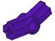 32016-43G Technic, Hoekverbinding gebogen 157,5 graden #3 violet gebruikt *0B004 - Img 1