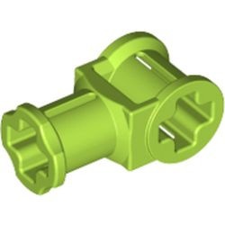 32039-34G Technic Verbinder met asgat lime gebruikt *1A105