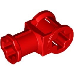 32039-5 Technic Verbinder met asgat rood NIEUW *1A105