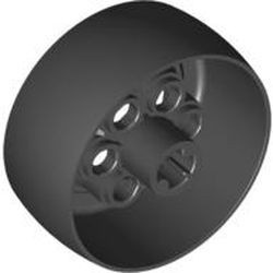 32146-11 Hardplastic wiel solide 30.4x14 zwart NIEUW *5W000