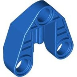 32175-7G Technic, Verbinder 3x3 met as en drie pingaten blauw gebruikt *0B008