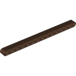 32278-8G Technic, Hefbalk 1x15 dik bruin (klassiek) gebruikt *1D000