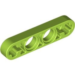32449-34 Technic, Hefbalk 1x4 dun lime NIEUW *1D000