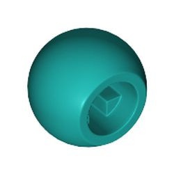 32474-39 Technic kogelgewricht turquoise, donker NIEUW *1A100