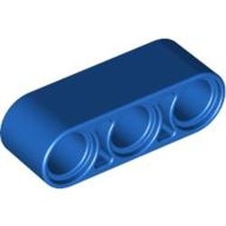32523-7 Technic, Hefbalk 1x3 dik blauw NIEUW *1DT00