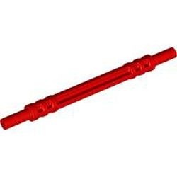 32580-5 Technic, zachte as lengte 7 noppen rood NIEUW *