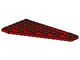 3586-5G Vleugel 7x12 links (schuin voor) rood gebruikt *1G003