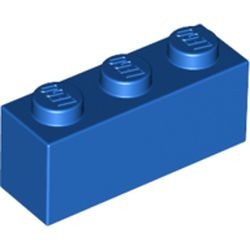 3622-7G Steen 1x3 blauw gebruikt *1A013