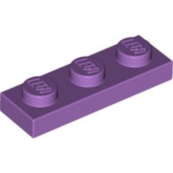 3623-157 Platte plaat 1x3 lavender, midden NIEUW *1B172