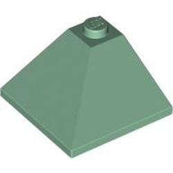 3675-48 Dakpan 33 graden hoek 3x3 BUITENZIJDE groen, zandkleurig NIEUW *1B212