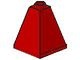 3688-5 Dakpan 75 graden 2x2x2 punt rood NIEUW *1B163