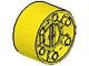 3739-3G Wiel 24x43 Technic, klasssiek- VELG (Band zie 3740) geel gebruikt *5W000