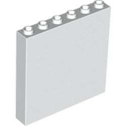 3754-1G Steen 1x6x5 wit gebruikt *1D002