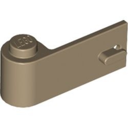 3822-69 Autodeur 1x3x1 links crème,donker NIEUW *1B272