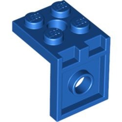 3956-7G Verbindingsstuk 2x2- 2x2 blauw gebruikt *6K1
