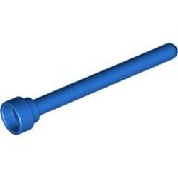 3957b-7 Antenne 1x4 noppen platte top blauw NIEUW *1B054