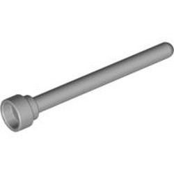 3957b-86 Antenne 1x4 noppen hoog platte top grijs, licht (blauwachtig) NIEUW *1B054