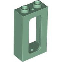 4035-48 Trein, raam 1x2x3 zonder glas zie 4036 groen, zandkleurig NIEUW *1B282