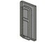 4036-13 Glas voor klein treinraam (met ribbel) 1x2x3 transparant bruin (kleurnaam was: trans ZWART) NIEUW *