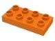 40666-4 DUPLO plaat 2x4 oranje NIEUW * - Img 2