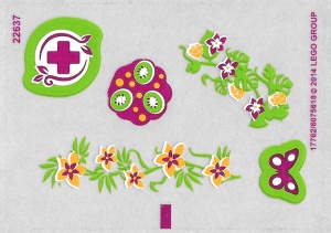 41033stk01 STICKER 41033 FRIENDS: Jungle Falls Rescue NIEUW *0S0000
