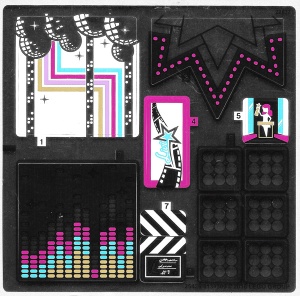 41117stk01 STICKER Friends Pop Star Studio NIEUW *0S0000