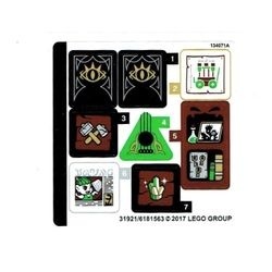 41185stk01 STICKER 41185 Magic Rescue from the Goblin Village NIEUW *0S0000